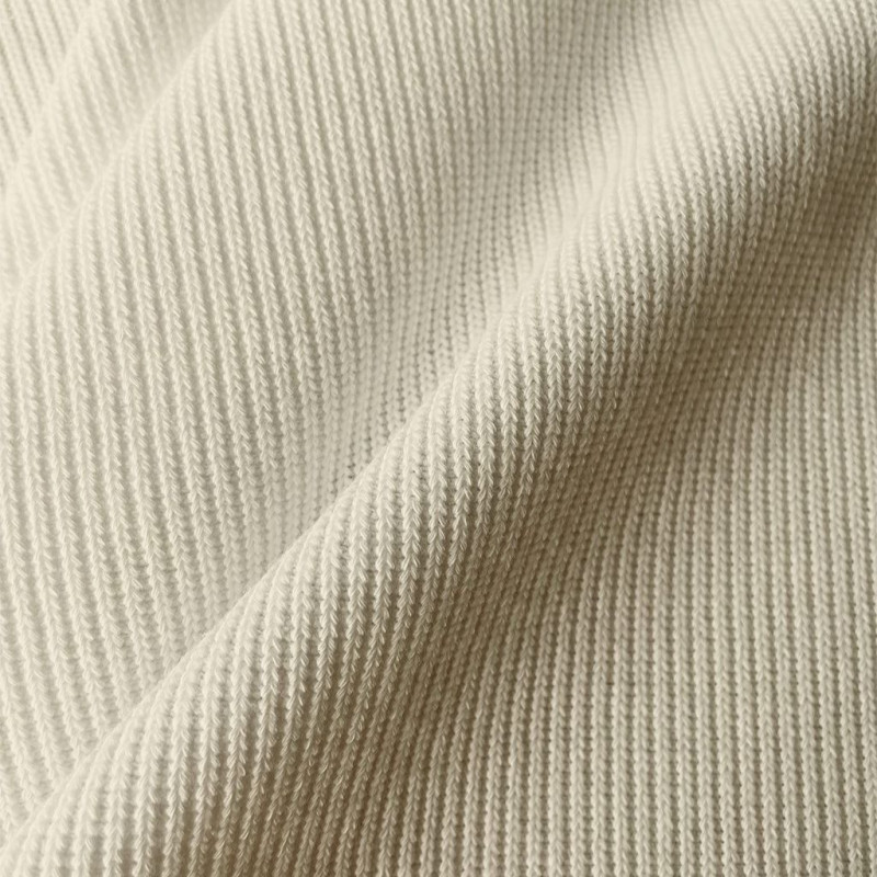 Knit Fabric UNI Ecru